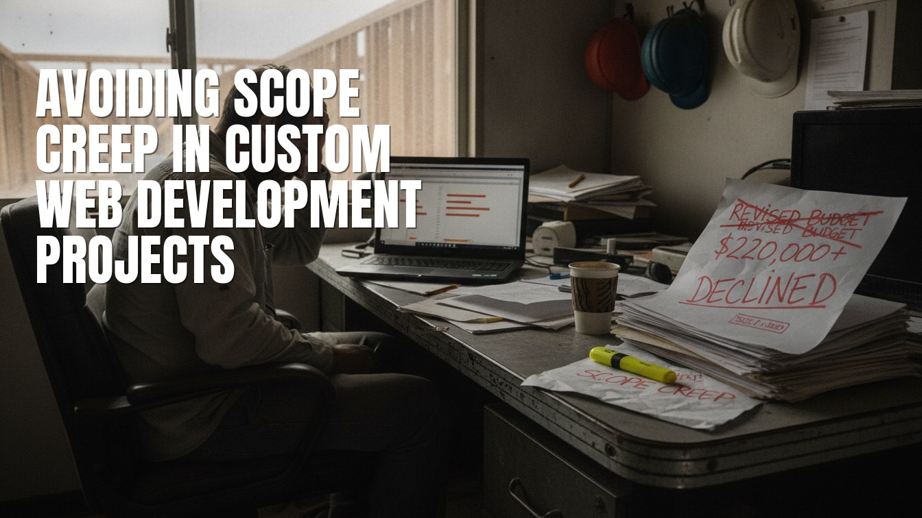 Avoiding Scope Creep in Custom Web Development Projects