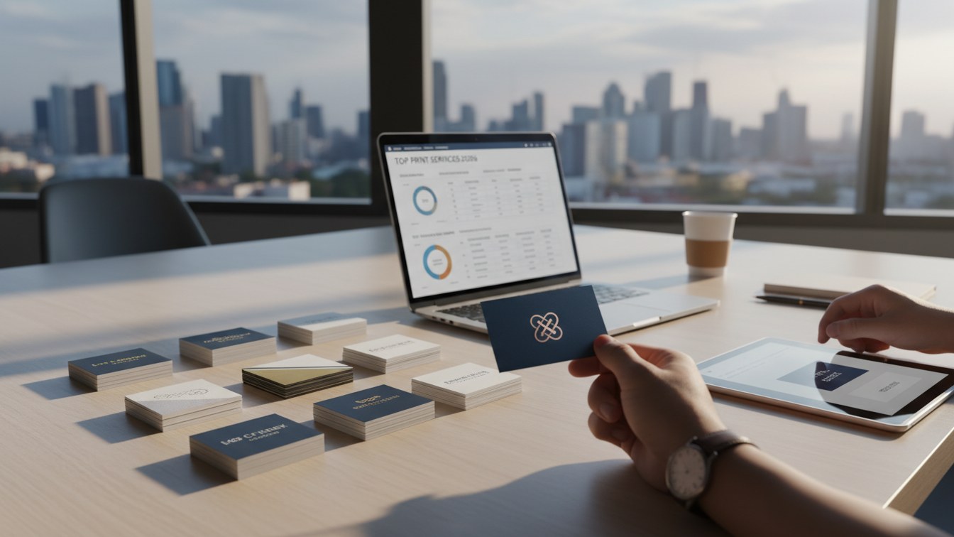 Comparing the Top Business Card Printing Services of 2026