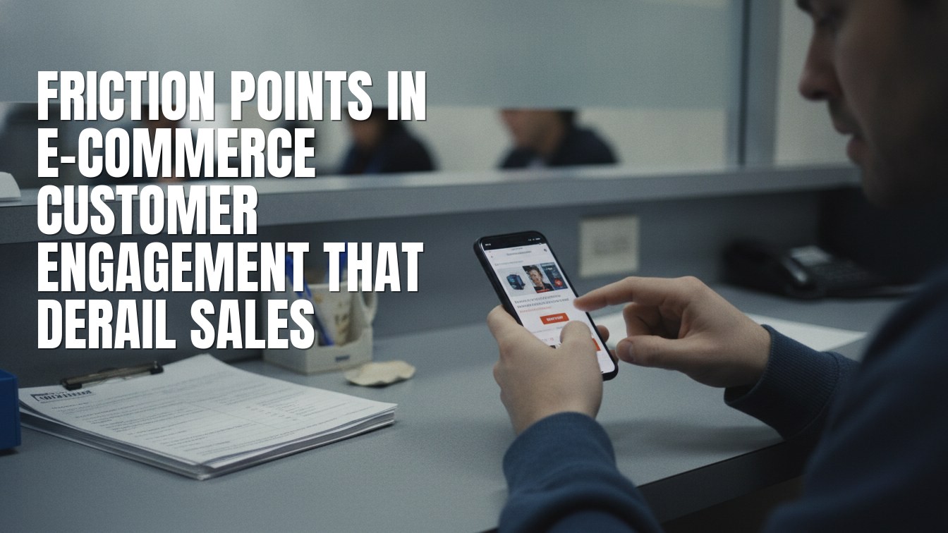 Friction Points in E-Commerce Customer Engagement That Derail Sales