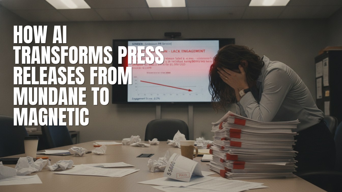 How AI Transforms Press Releases from Mundane to Magnetic