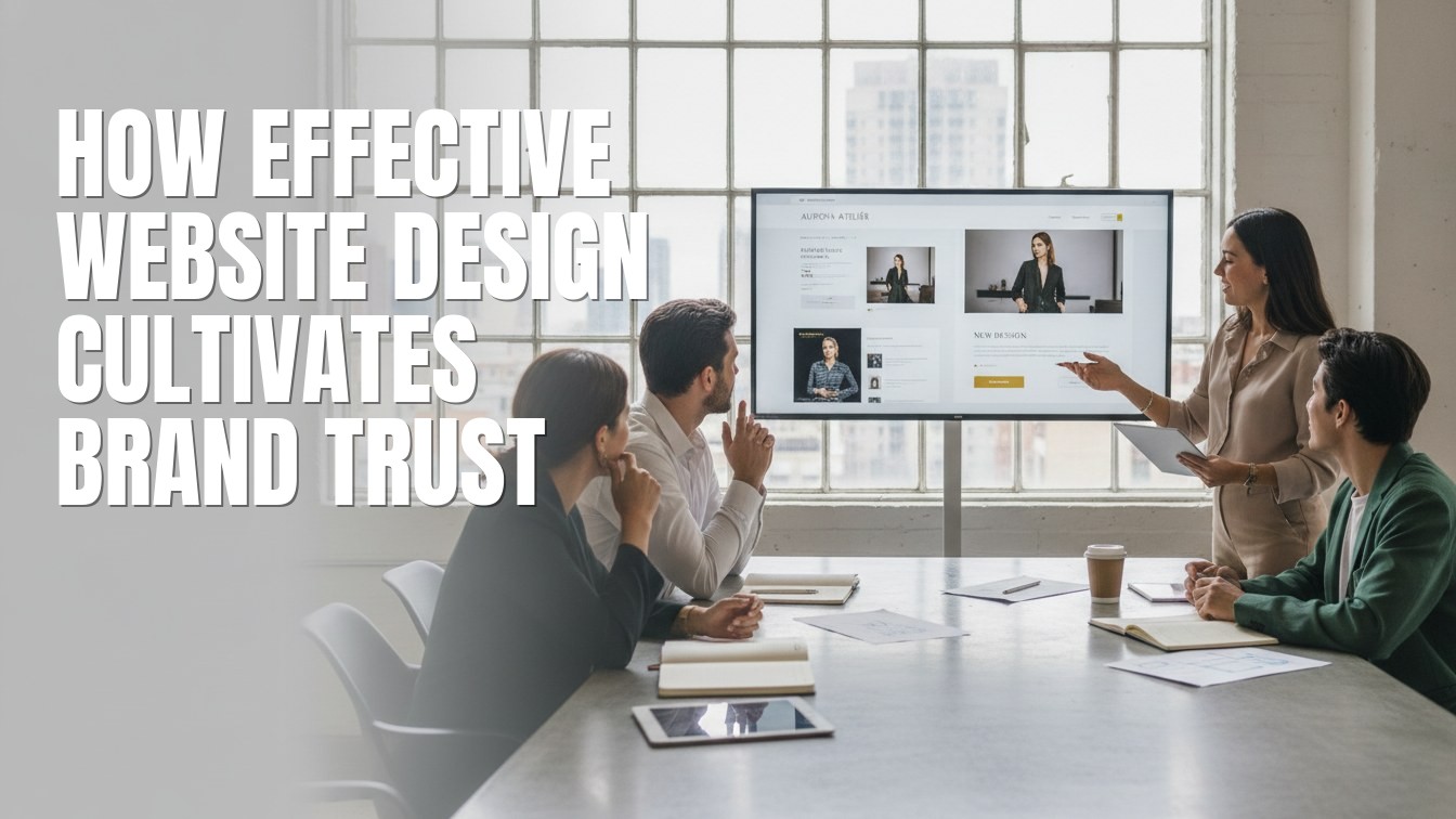 How Effective Website Design Cultivates Brand Trust