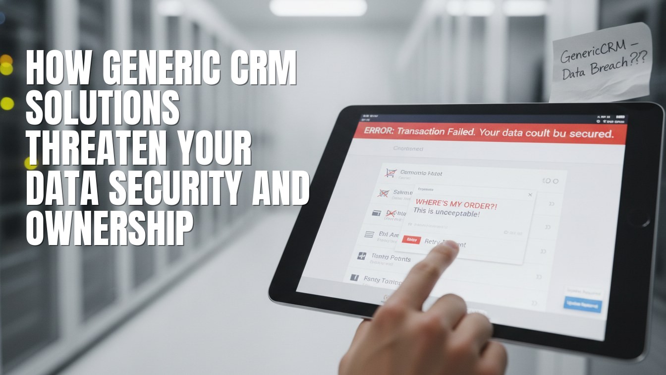 How Generic CRM Solutions Threaten Your Data Security and Ownership
