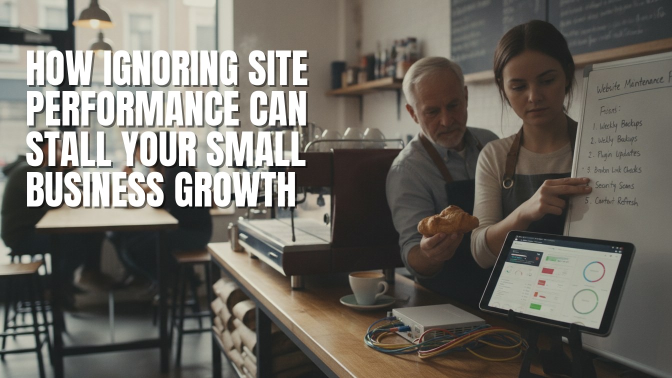 How Ignoring Site Performance Can Stall Your Small Business Growth