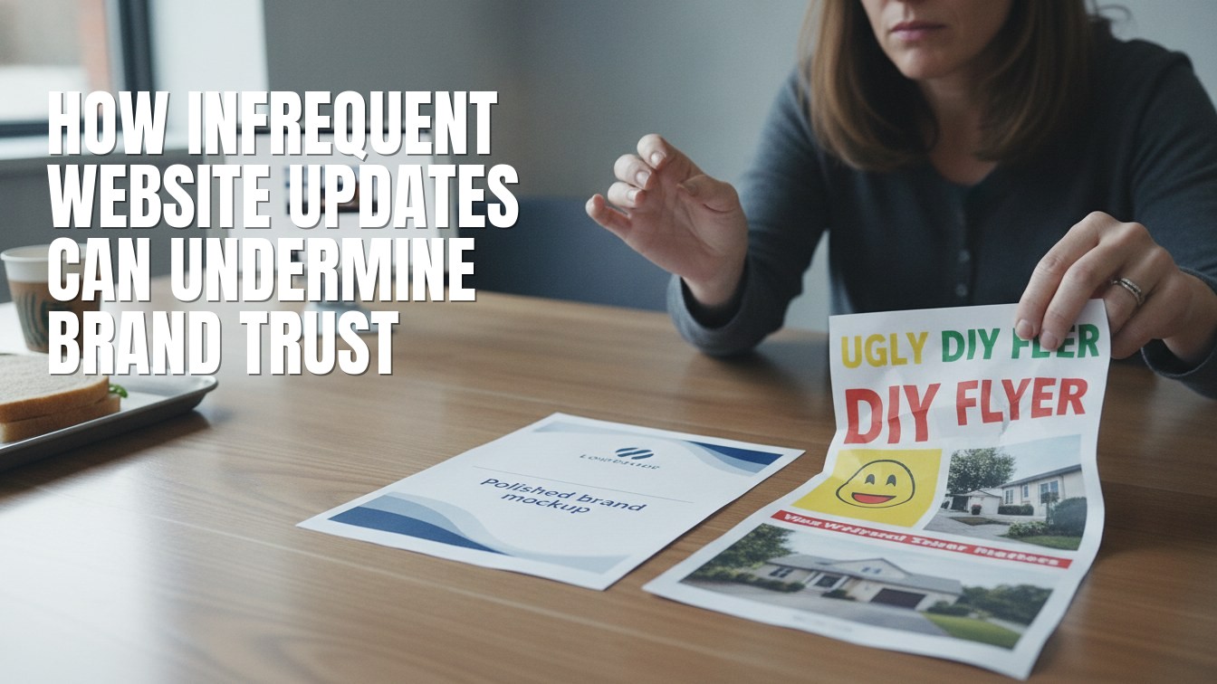 How Infrequent Website Updates Can Undermine Brand Trust