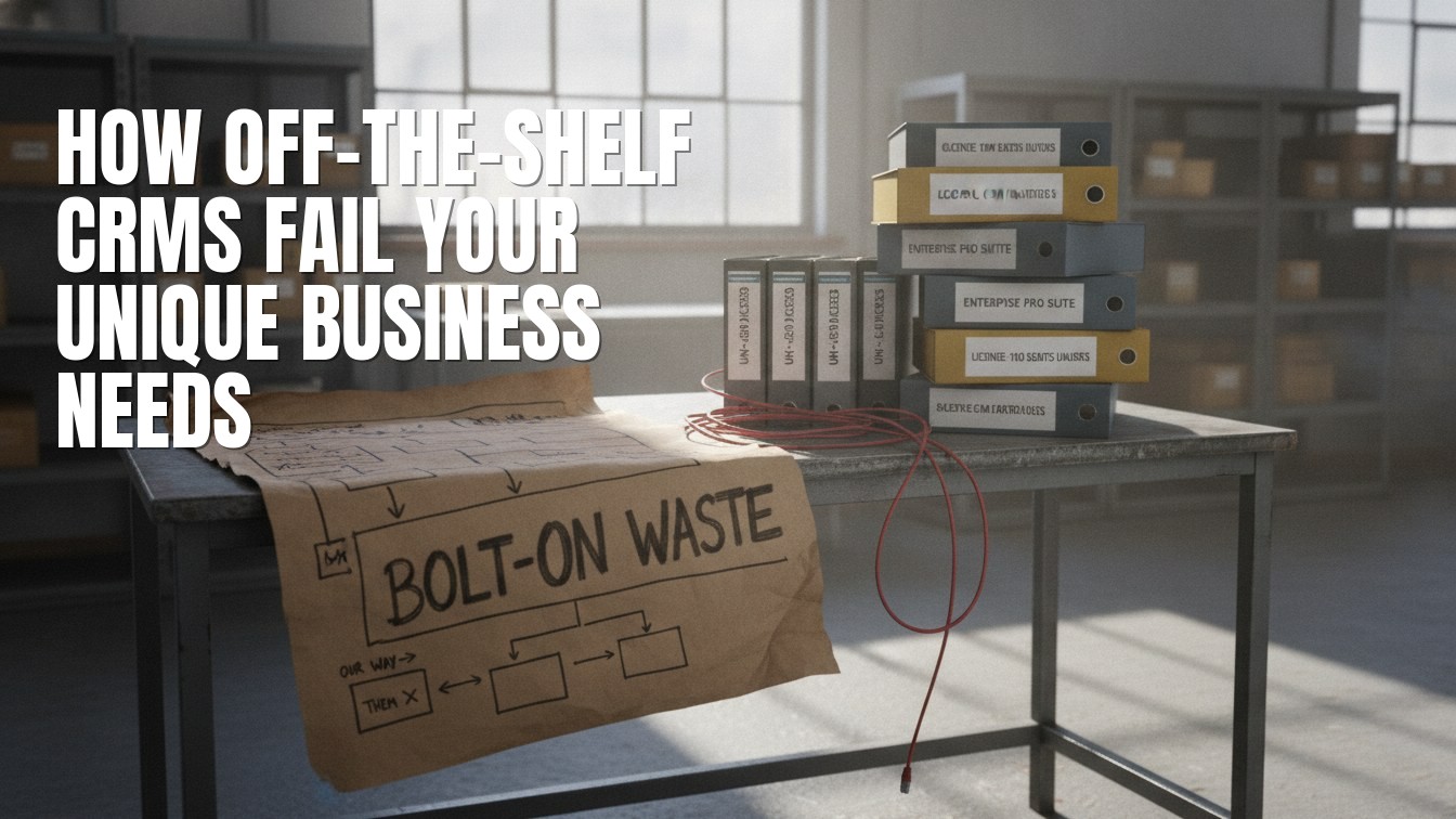 How Off-The-Shelf CRMs Fail Your Unique Business Needs