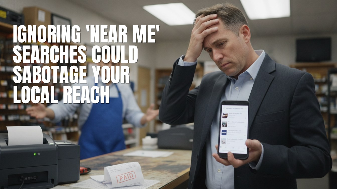 Ignoring 'near Me' Searches Could Sabotage Your Local Reach
