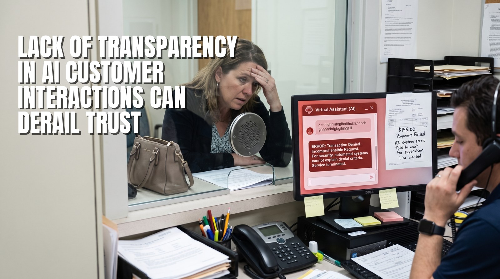 Lack of Transparency in AI Customer Interactions Can Derail Trust