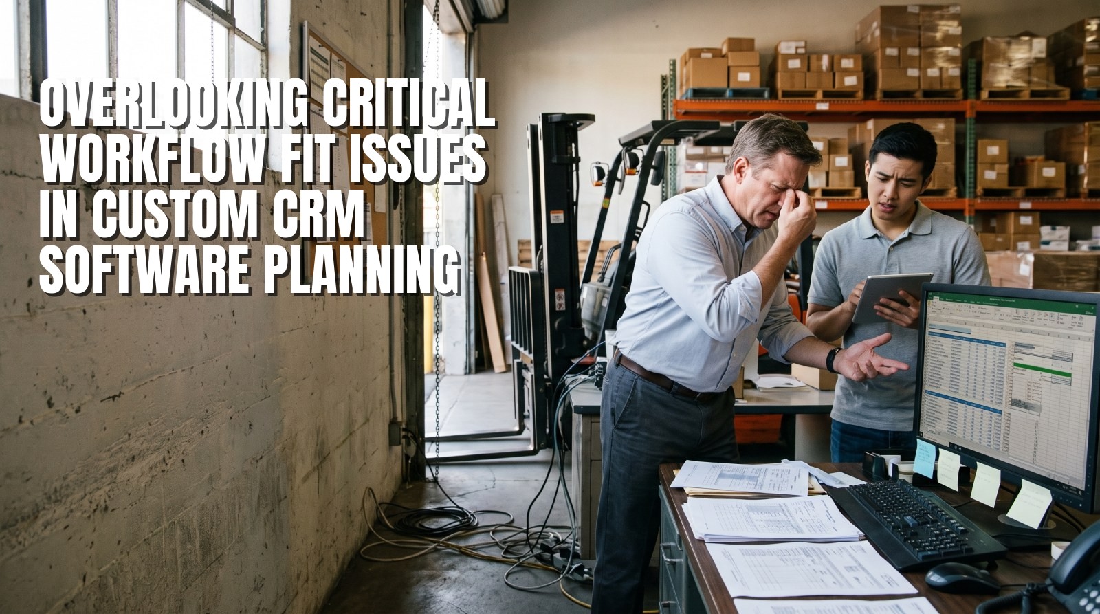 Overlooking Critical Workflow Fit Issues in Custom CRM Software Planning