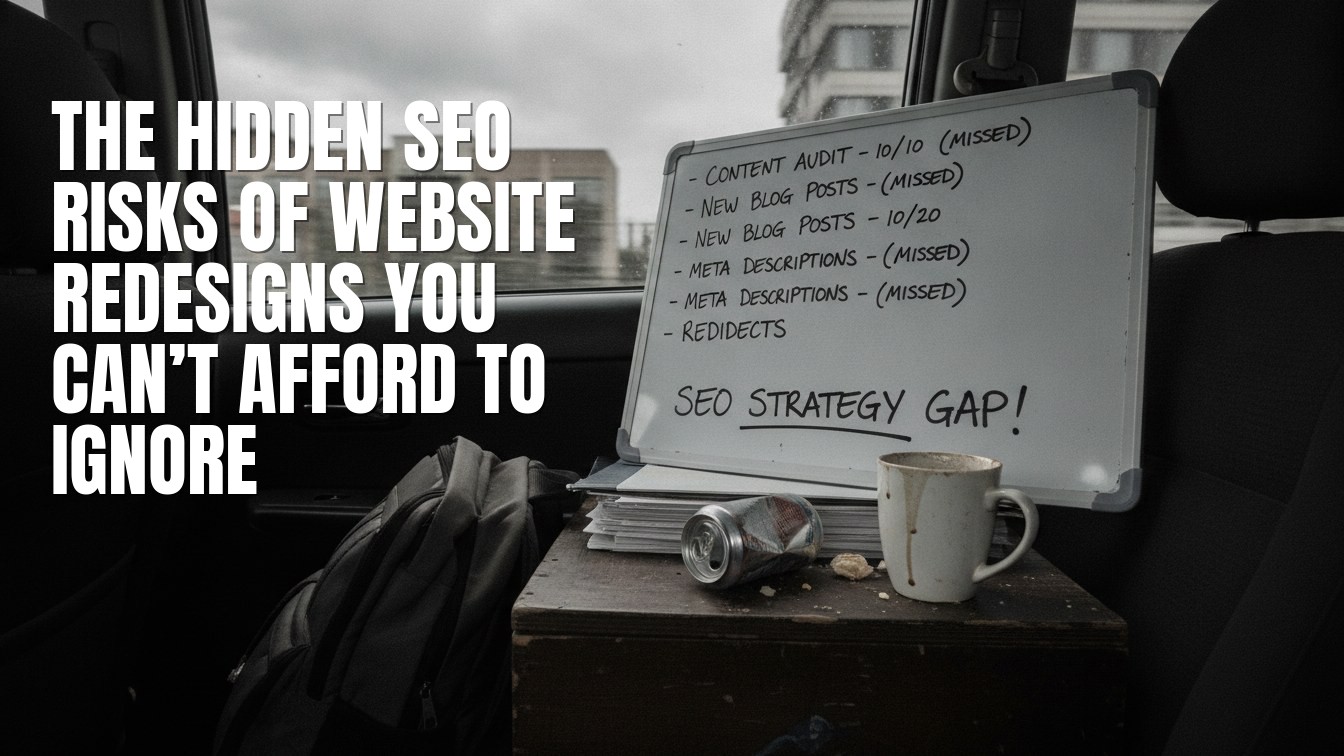 The Hidden SEO Risks of Website Redesigns You Can’t Afford to Ignore