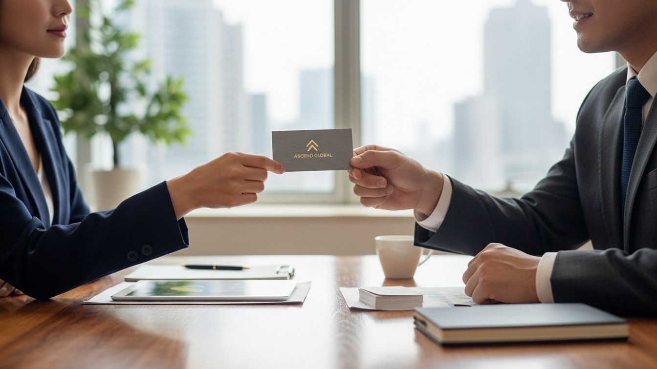The Impact of Business Card Design on First Impressions