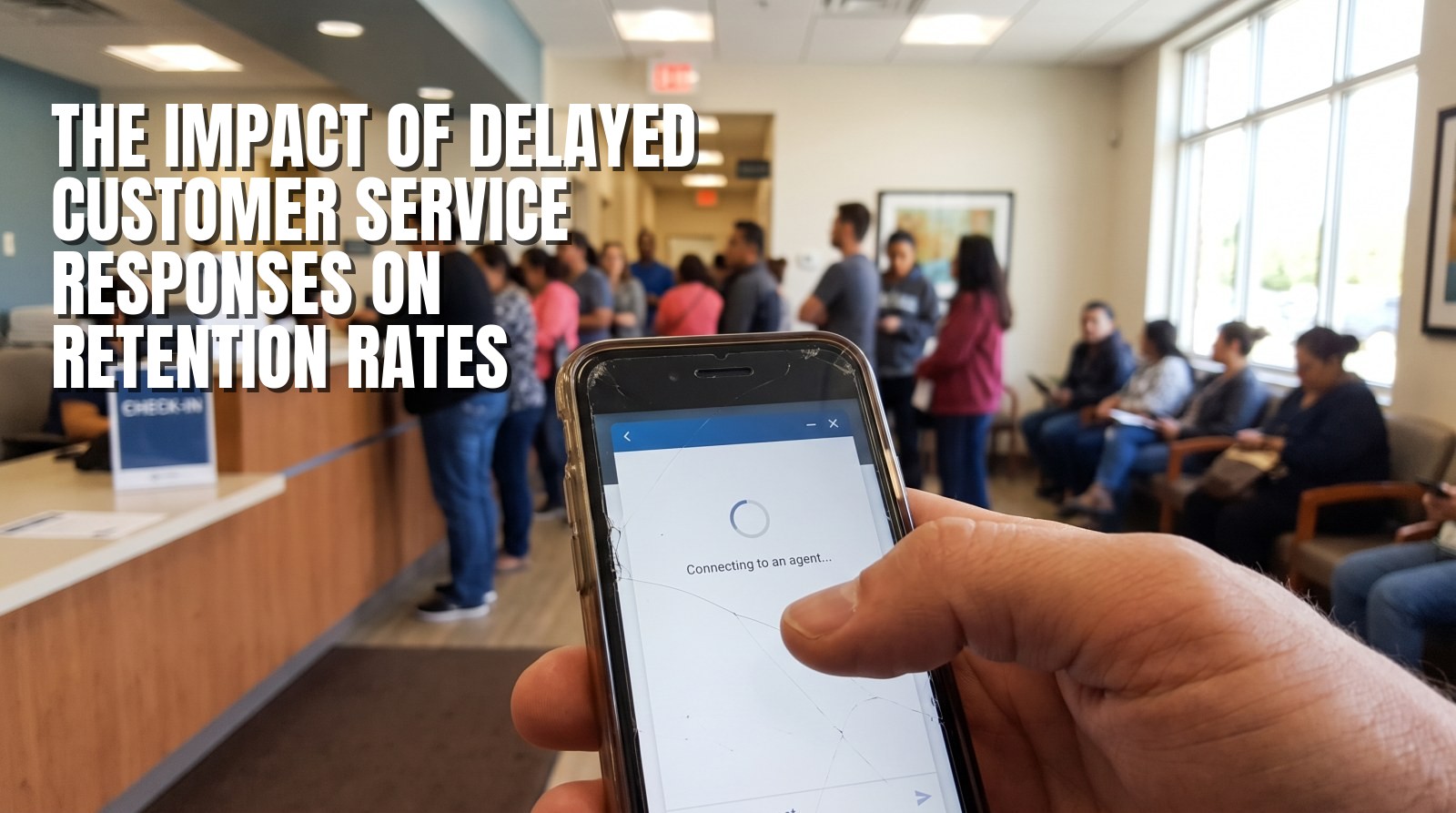 The Impact of Delayed Customer Service Responses on Retention Rates