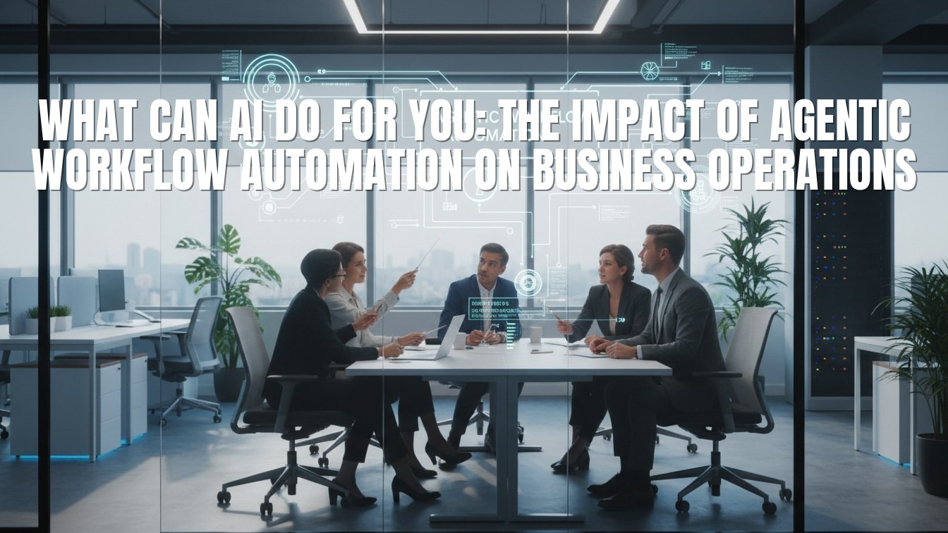 Transforming Efficiency: The Impact of Agentic Workflow Automation on Business Operations
