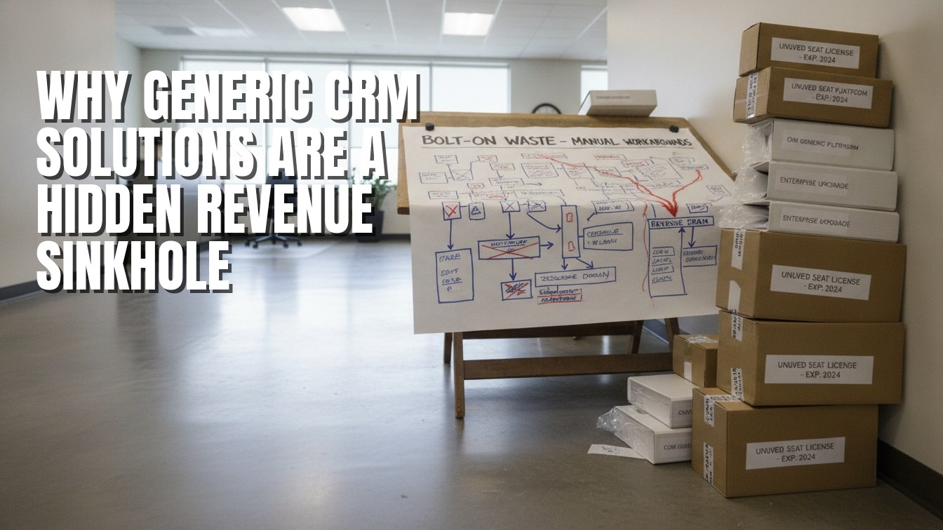 Why Generic CRM Solutions Are a Hidden Revenue Sinkhole