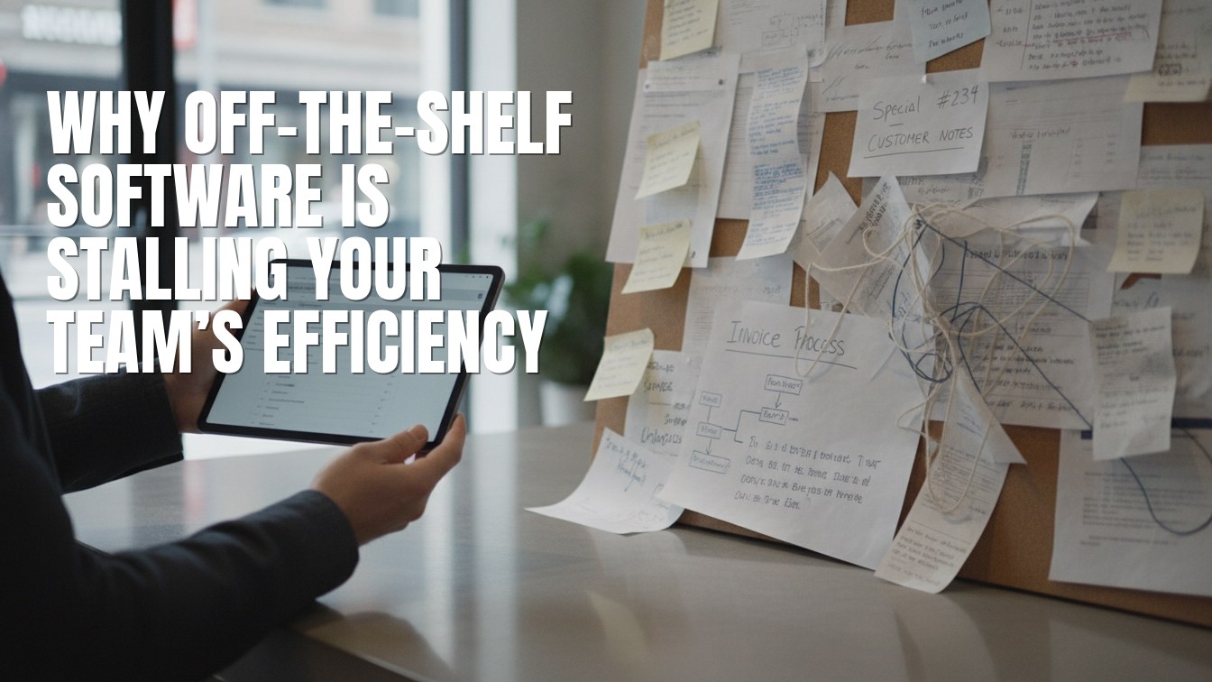 Why Off-The-Shelf Software Is Stalling Your Team’s Efficiency