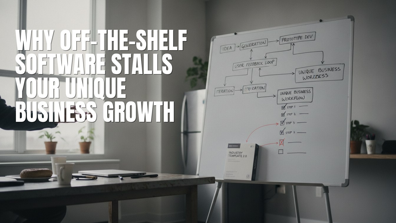 Why Off-The-Shelf Software Stalls Your Unique Business Growth