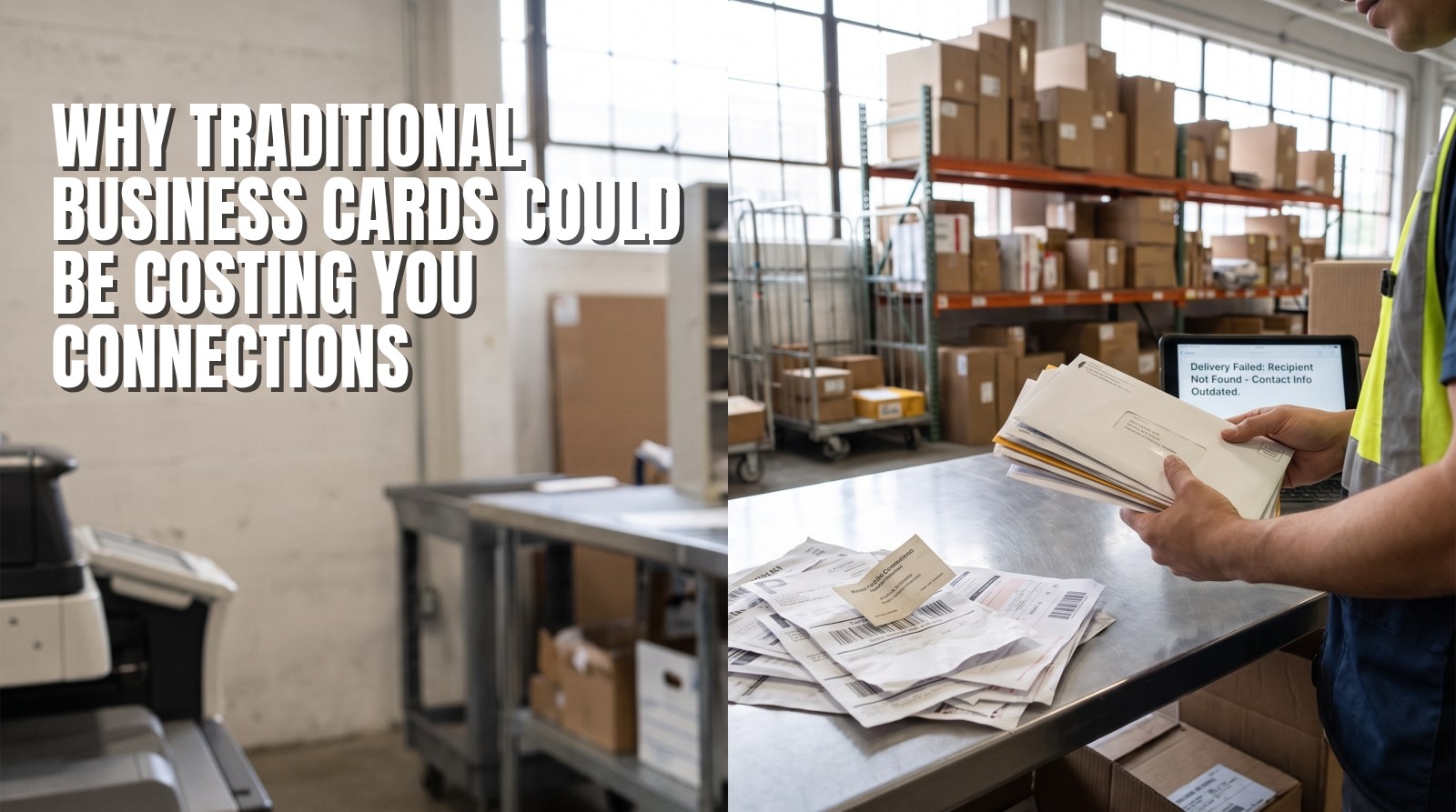 Why Traditional Business Cards Could Be Costing You Connections