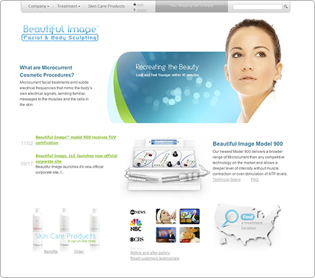 Cosmetic Technology Webdesign,